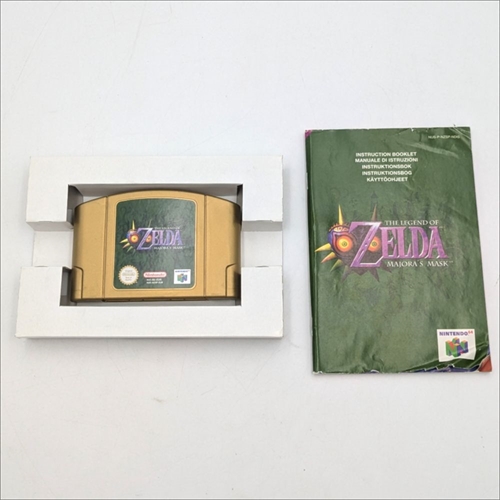 The Legend of Zelda Majoras Mask - Complete In Box - Nintendo 64 (EUR) (B Grade) (Used)